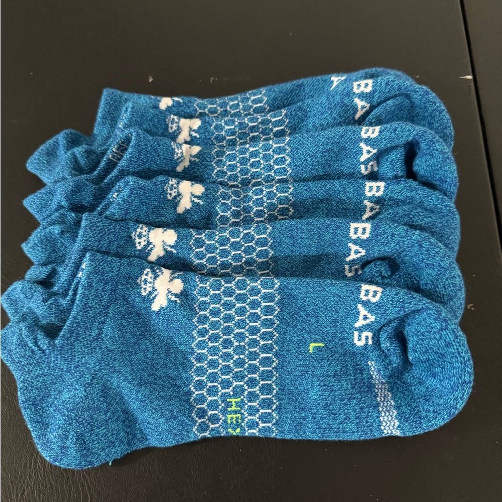 Bomba blue short socks